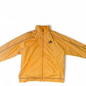 Adidas Bright Yellow Jacket with Black Details